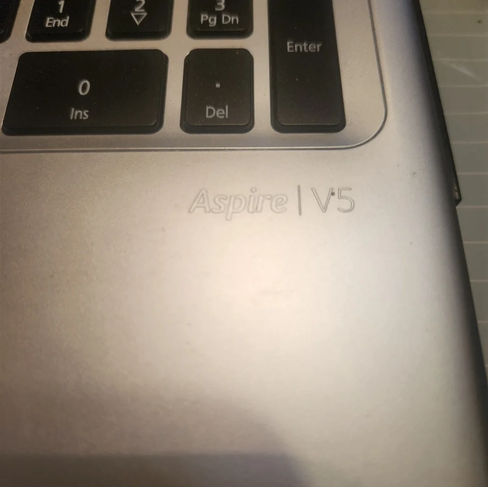 Acer laptop featuring